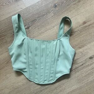 Princess Polly Mint Green Crop Top